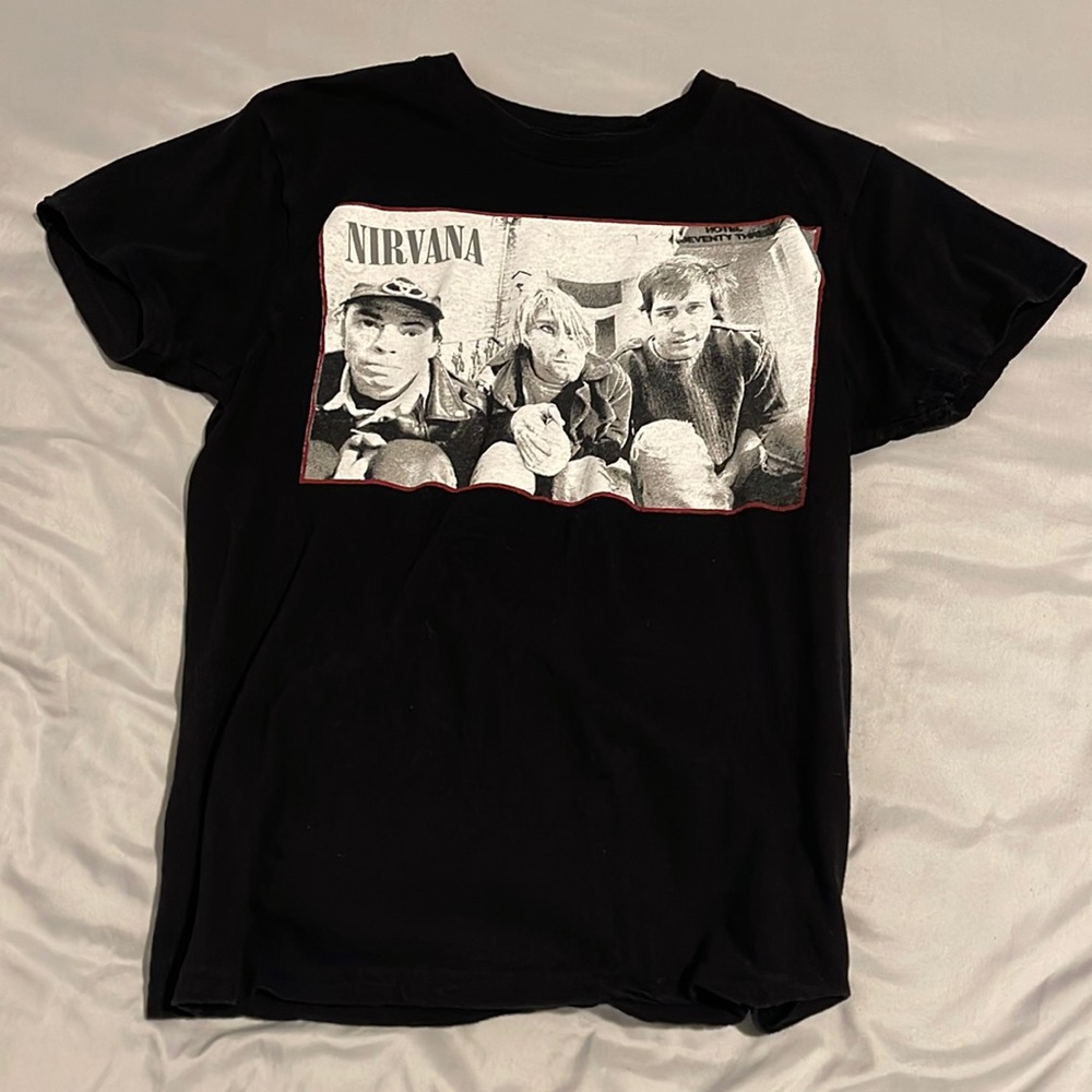 Nirvana Black Tee